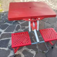 Tavolino con sedie richiudibile da Pic Nic