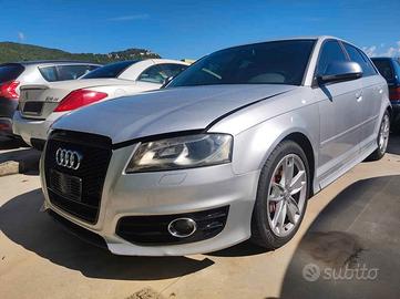 RICAMBI USATI AUDI A3 2,0 190CV TFSI ANNO 2009