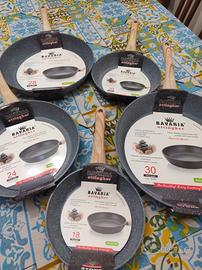 set servizio di padelle antiaderente in alluminio 
