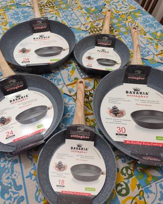 set servizio di padelle antiaderente in alluminio 