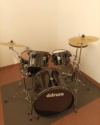Batteria completa ddrum Journeyman con piatti