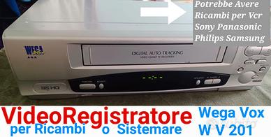VCR WEGA VOX W V 201 simil Sony Philips Panasonic