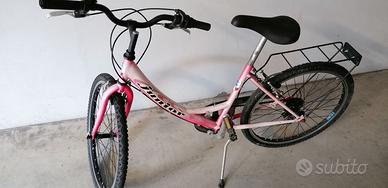 Bici ragazza-donna,  MTB 24 ''