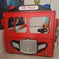 letto bambino sam il pompiere