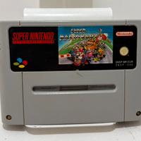 Super Mario kart e super mario world per snes