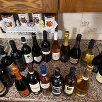 Vino bianco rosso vari tipi