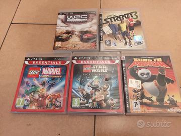 LOTTO PS3 PLAYSTATION 3 LEGO KUNG FU PANDA WRC