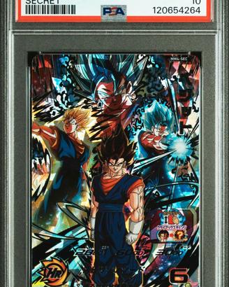 PSA 10 VEGITO MM4-SEC DRAGON BALL HEROES JAPANESE