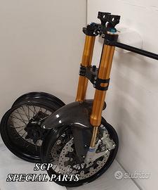 Cafe racer avantreno forcelle ohlins freni brembo