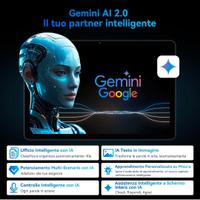 TABWEE T90 Android 15 Tablet con Tastiera - Gemini