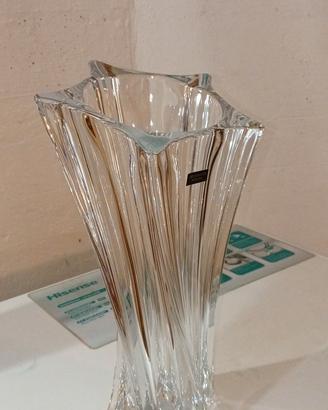Vaso in cristallo di Boemia 