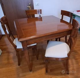 TAVOLO E 4 SEDIE LINEA I CILIEGI – 1559 €
