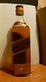 Johnny Walker Red Label vintage inizi anni '80
