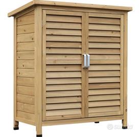 Cassettiera da esterno con tetto impermeabile