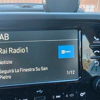 Autoradio con display originale Fiat Panda/Pandina