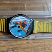 SWATCH VINTAGE 1989 - "Taxi Stop" GB410