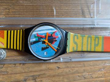 SWATCH VINTAGE 1989 - "Taxi Stop" GB410