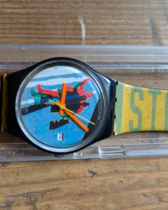 SWATCH VINTAGE 1989 - "Taxi Stop" GB410