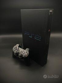 PS2 Fat Nera Console Con Controller e Cavo ✅