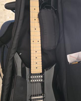 chitarra Fusion Guitar Smart Black MN