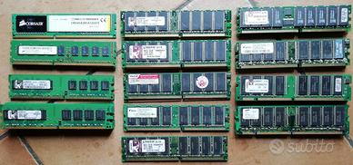 Memoria Ram per pc fisso vintage-