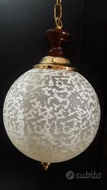Lampadario soffitto PALLA vetro