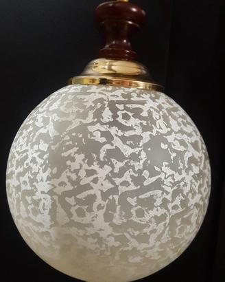 Lampadario soffitto PALLA vetro