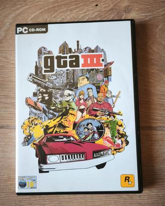 Grand Theft Auto III (GTA 3) per PC CD-ROM 