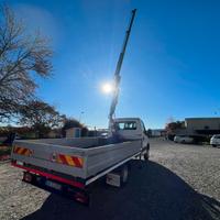 Iveco 50-17 cassone fisso e Gru Heila 2500