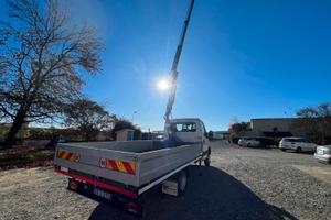 Iveco 50-17 cassone fisso e Gru Heila 2500