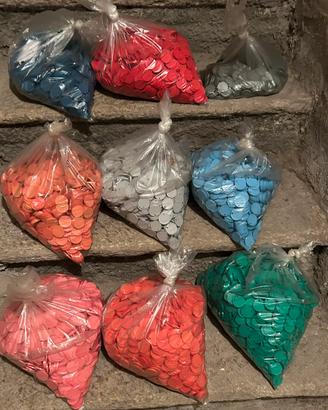 Grande Lotto Gettoni in plastica per fare gadget