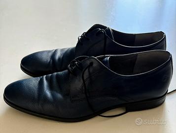 Mocassini uomo colore blu