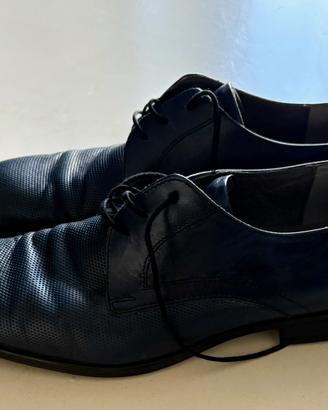 Mocassini uomo colore blu