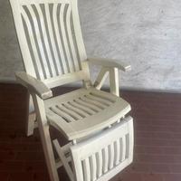 Sedie da giardino allungabili
