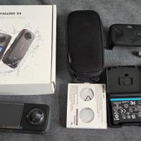 Insta360 X4 nuova 2 batterie ancora in garanzia