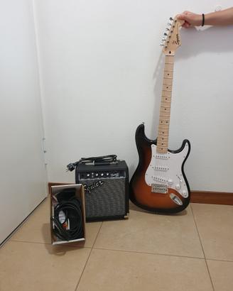 Chitarra elettrica con accessori NUOVA