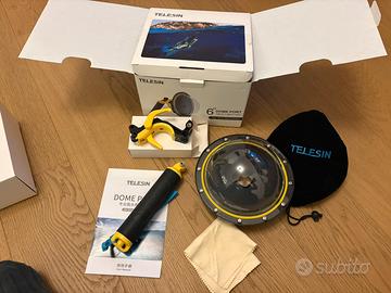 Dome subacqueo per go pro hero 9 / 10