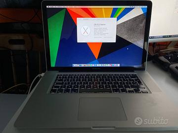 MacBook Pro 15 3.06 Ghz - ssd 500GB