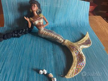 BARBIE MATTEL JEWEL HAIR MERMAID 1995 #14587 Siren
