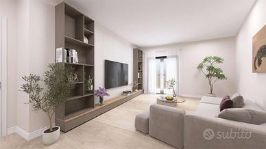 Quadrilocale semindipendente al primo piano