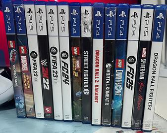 Lotto giochi PS5 e PS4