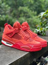 Scarpe da basket Air Jordan 4 Retro, arancioni 41
