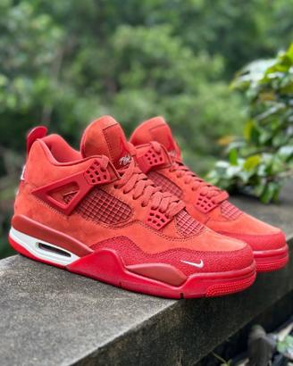 Scarpe da basket Air Jordan 4 Retro, arancioni 41