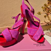 Sandali Silvia Rossini - Plateau rosa e rossi