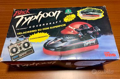 Hoovercraft radiocomando Black Typhoon tayo