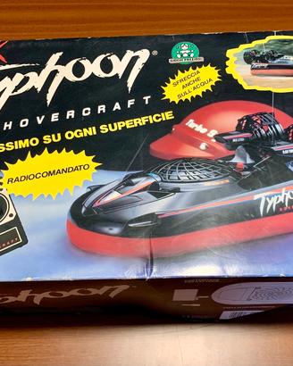 Hoovercraft radiocomando Black Typhoon tayo