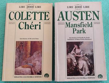 Chéri di Colette e Mansfield Park di Jane Austen.