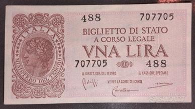Italia - 1 Lira(1944)