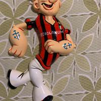 Popeye AC Milan “Mediolanum” vintage