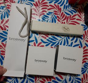 3 scatoline vuote per gioielli marca Brosway 